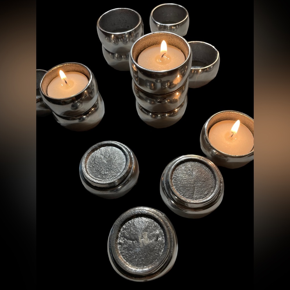 Tea light candle holders